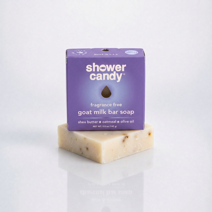 Fragrance Free Goat Milk Soap Bar | Shower Candy