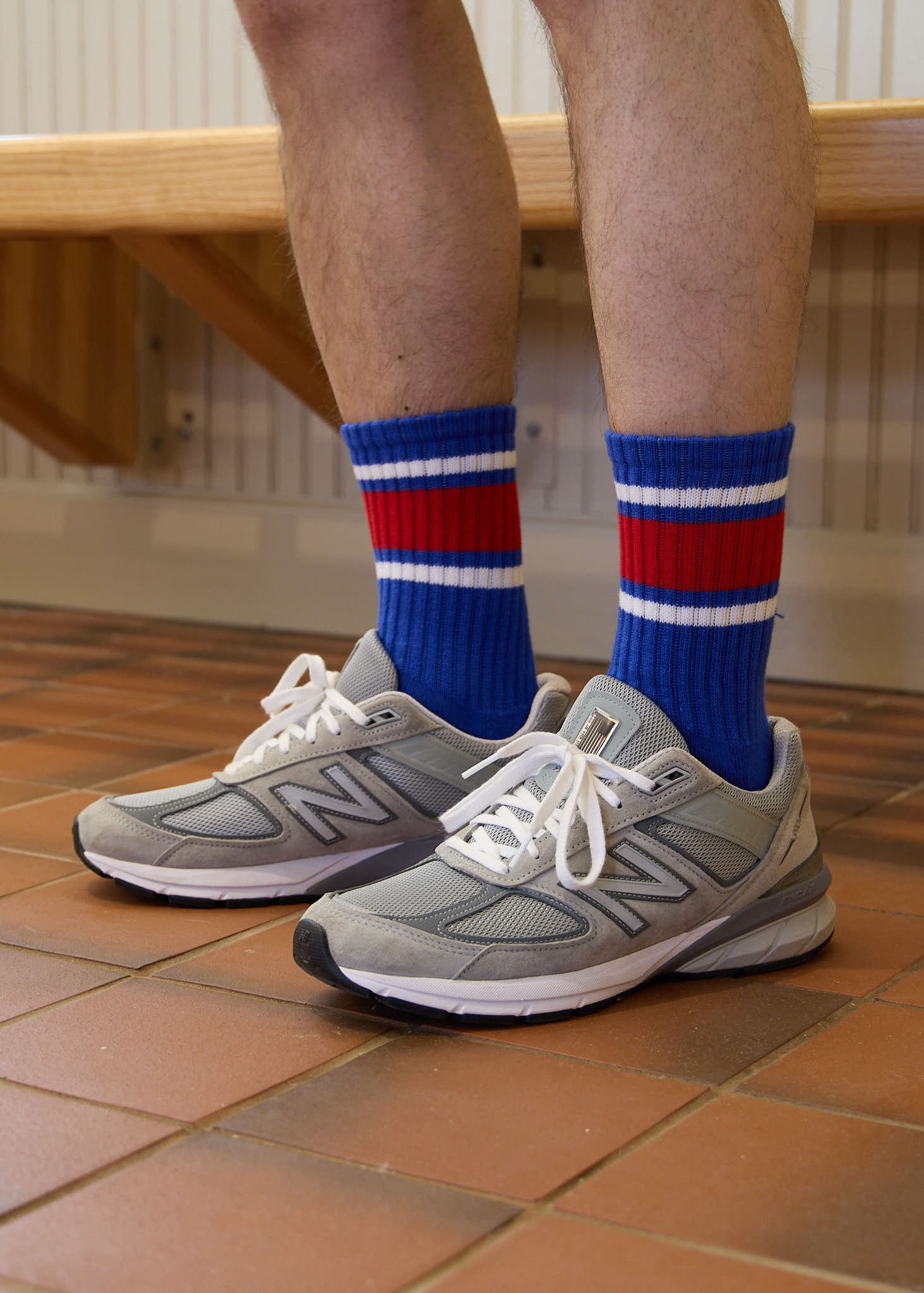 American Trench Socks The Retro Supporter Stripe