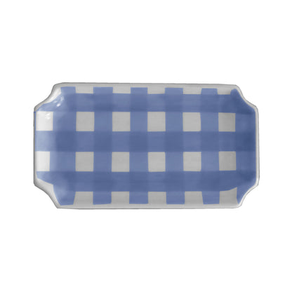 Ruby Clay Company Tray Small / French Blue Gingham Trays