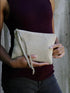 French Cream Chenille Wristlet Purse - My American Goods