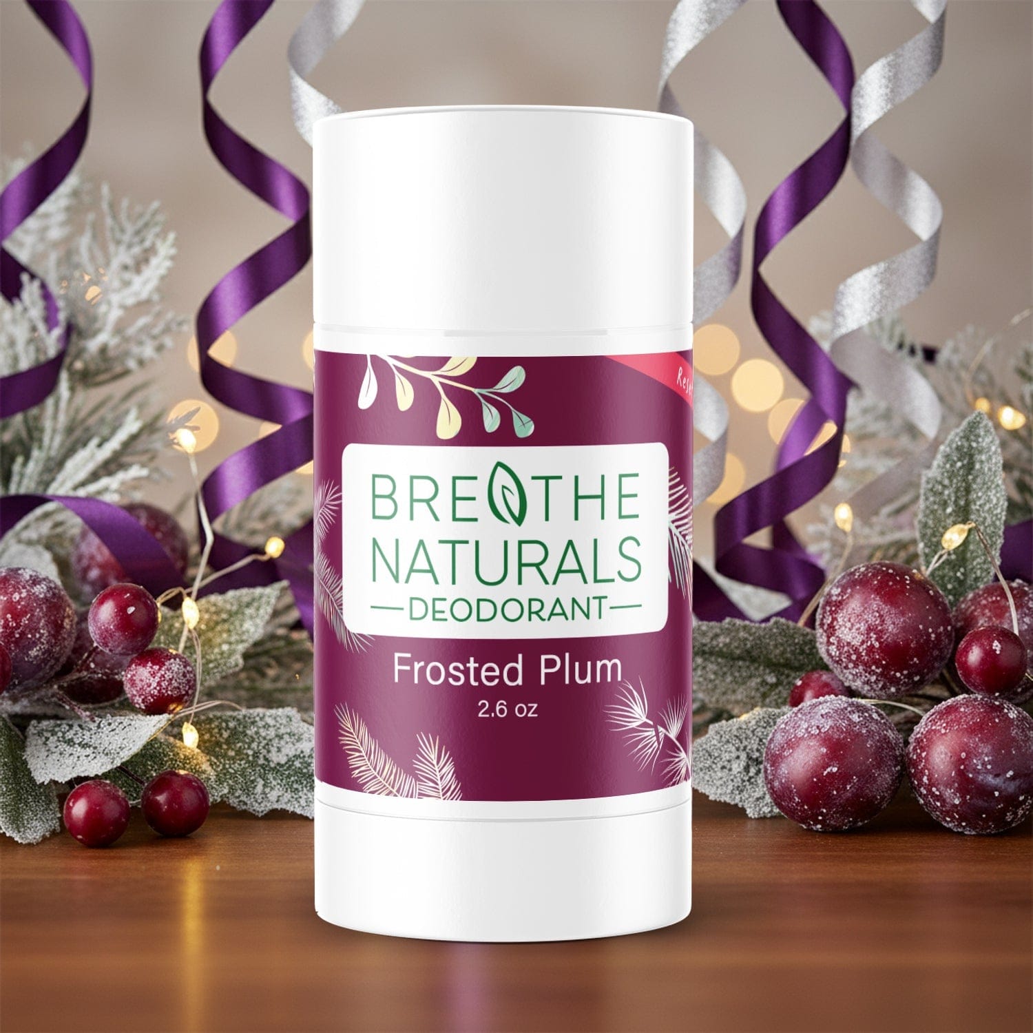 Breathe Naturals Deodorant Frosted Plum Deodorant