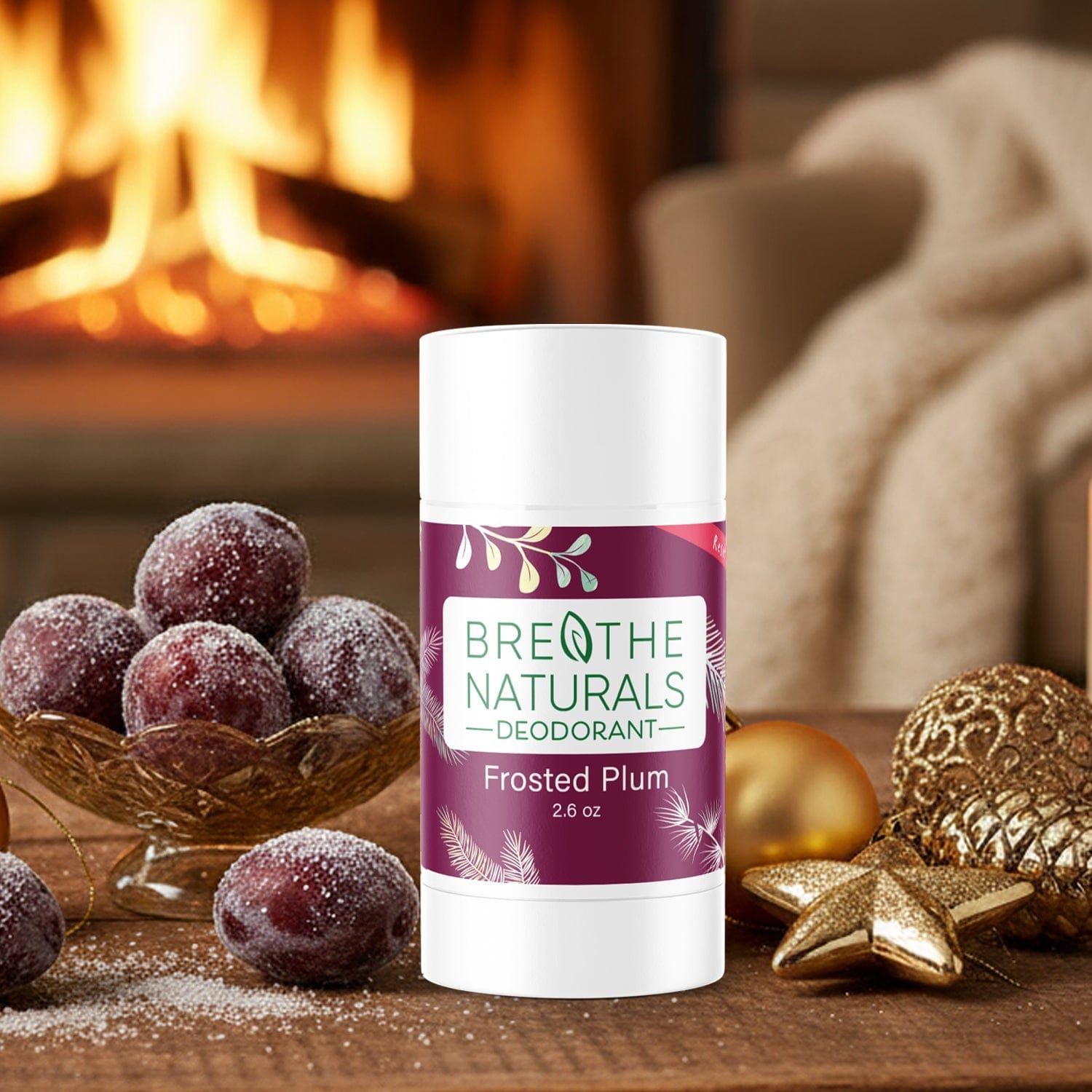Breathe Naturals Deodorant Frosted Plum Deodorant