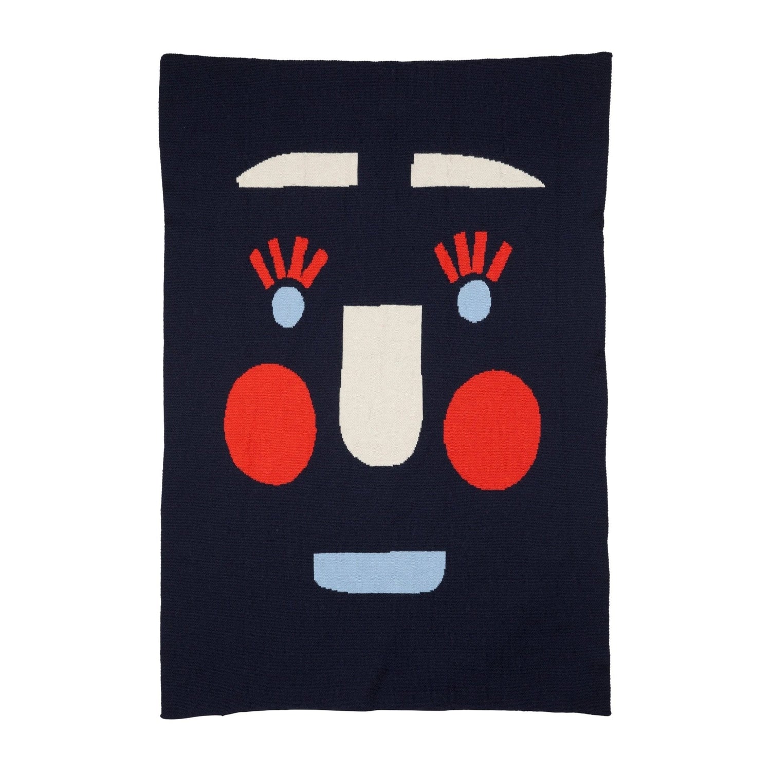 Funny Face Baby Blanket