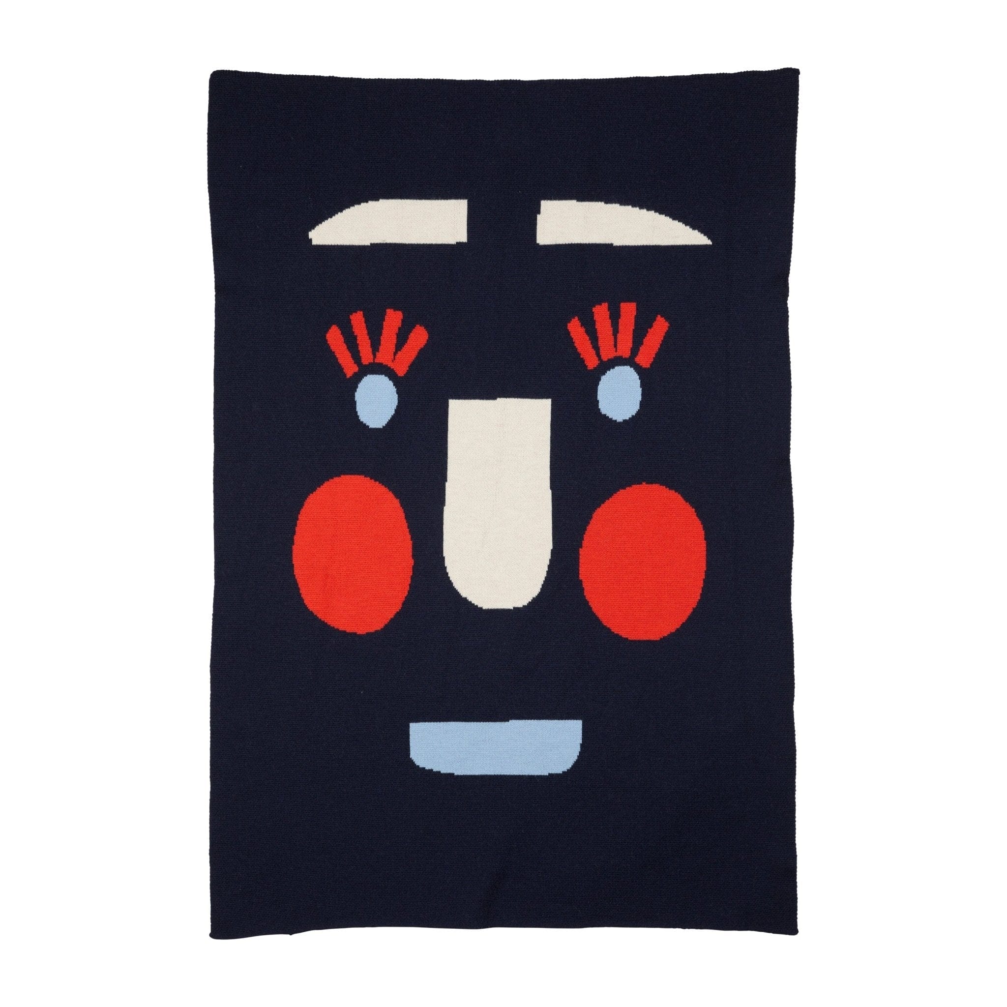 Funny Face Baby Blanket