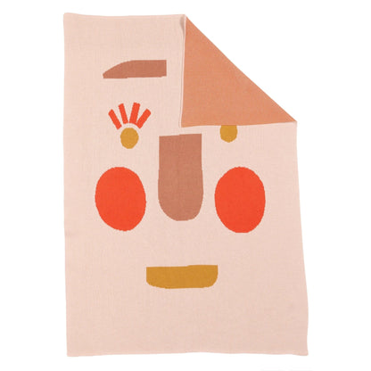 Funny Face Baby Blanket