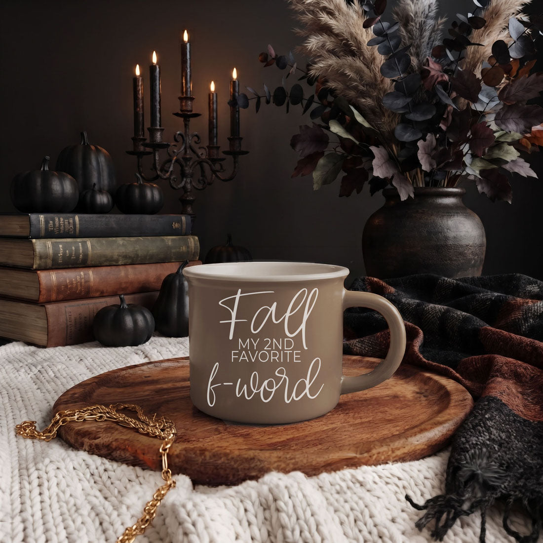 Fall + F-Word Mug