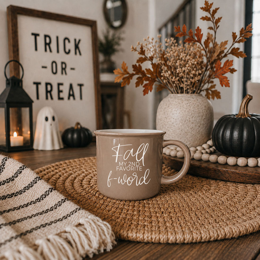 Fall + F-Word Mug