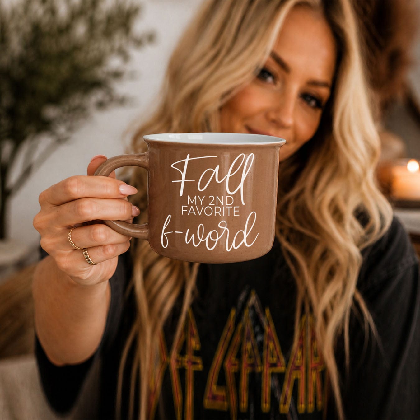 Gia Roma Coffee Mug Fall + F-Word Mug