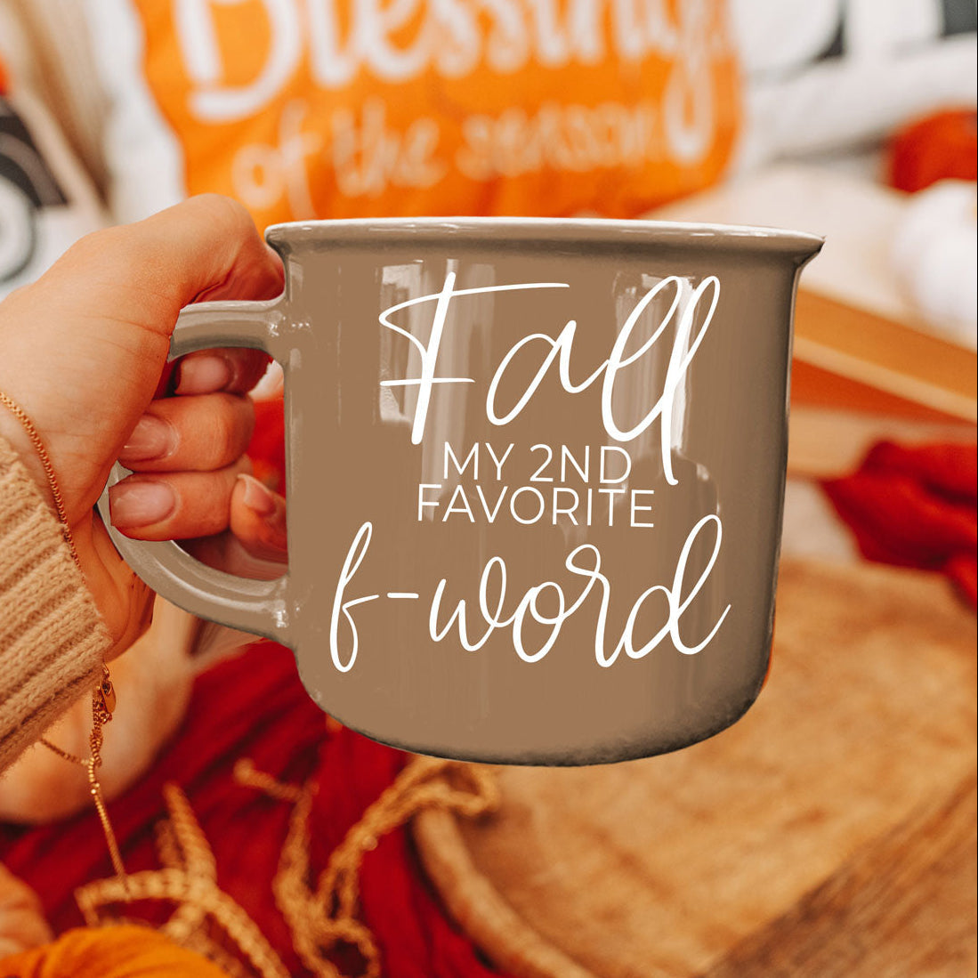 Fall + F-Word Mug