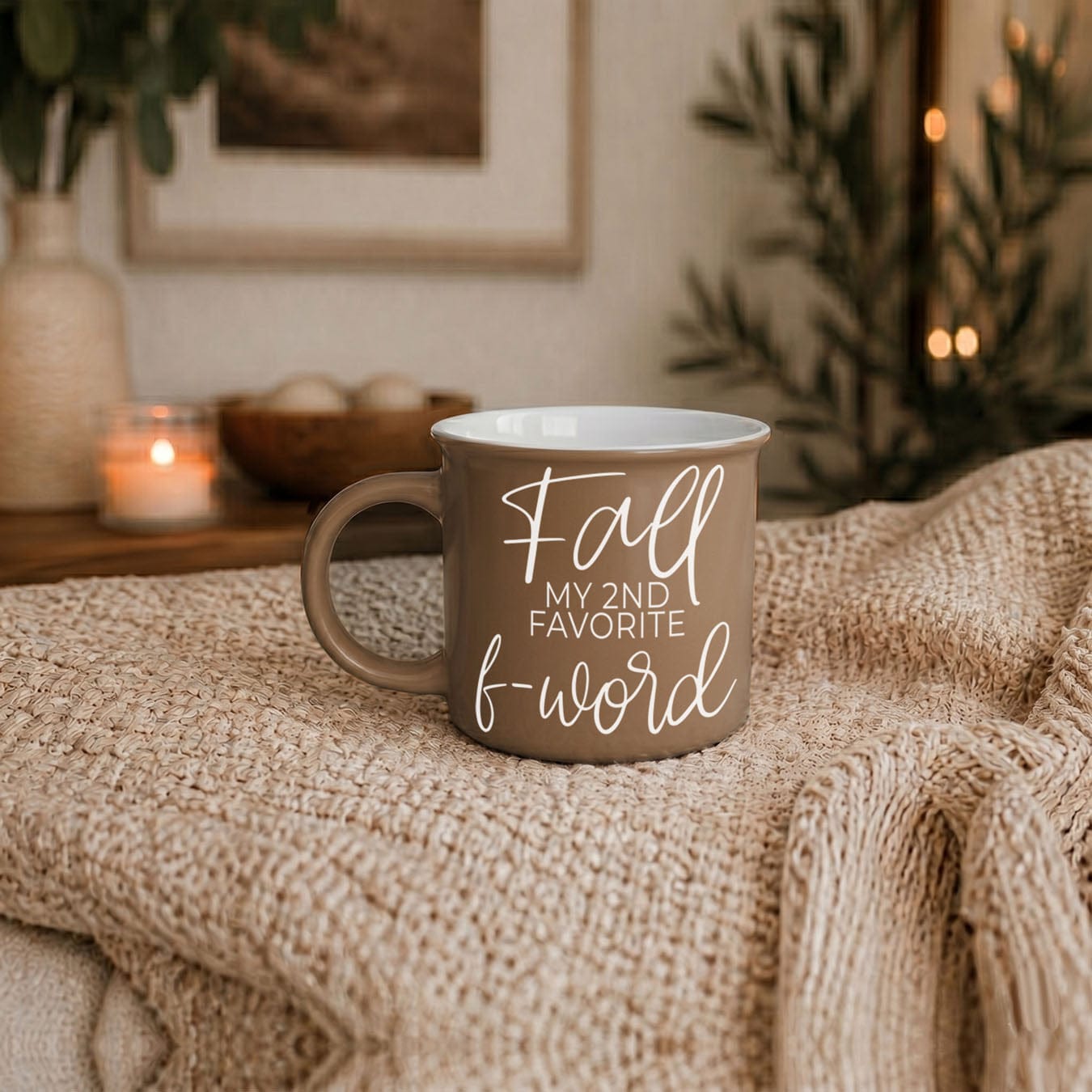 Gia Roma Coffee Mug Fall + F-Word Mug