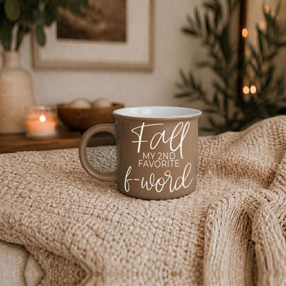 Gia Roma Coffee Mug Fall + F-Word Mug