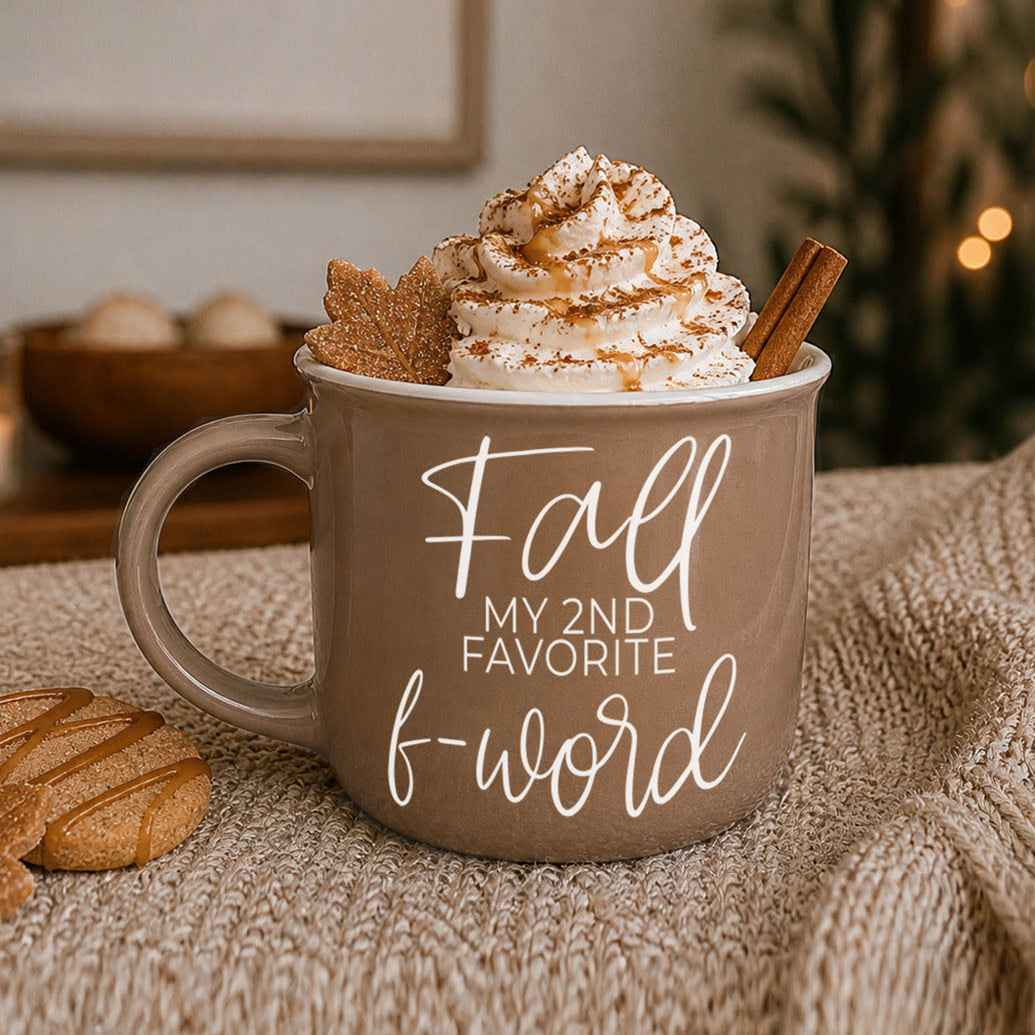 Fall + F-Word Mug