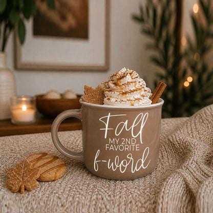 Fall + F-Word Mug