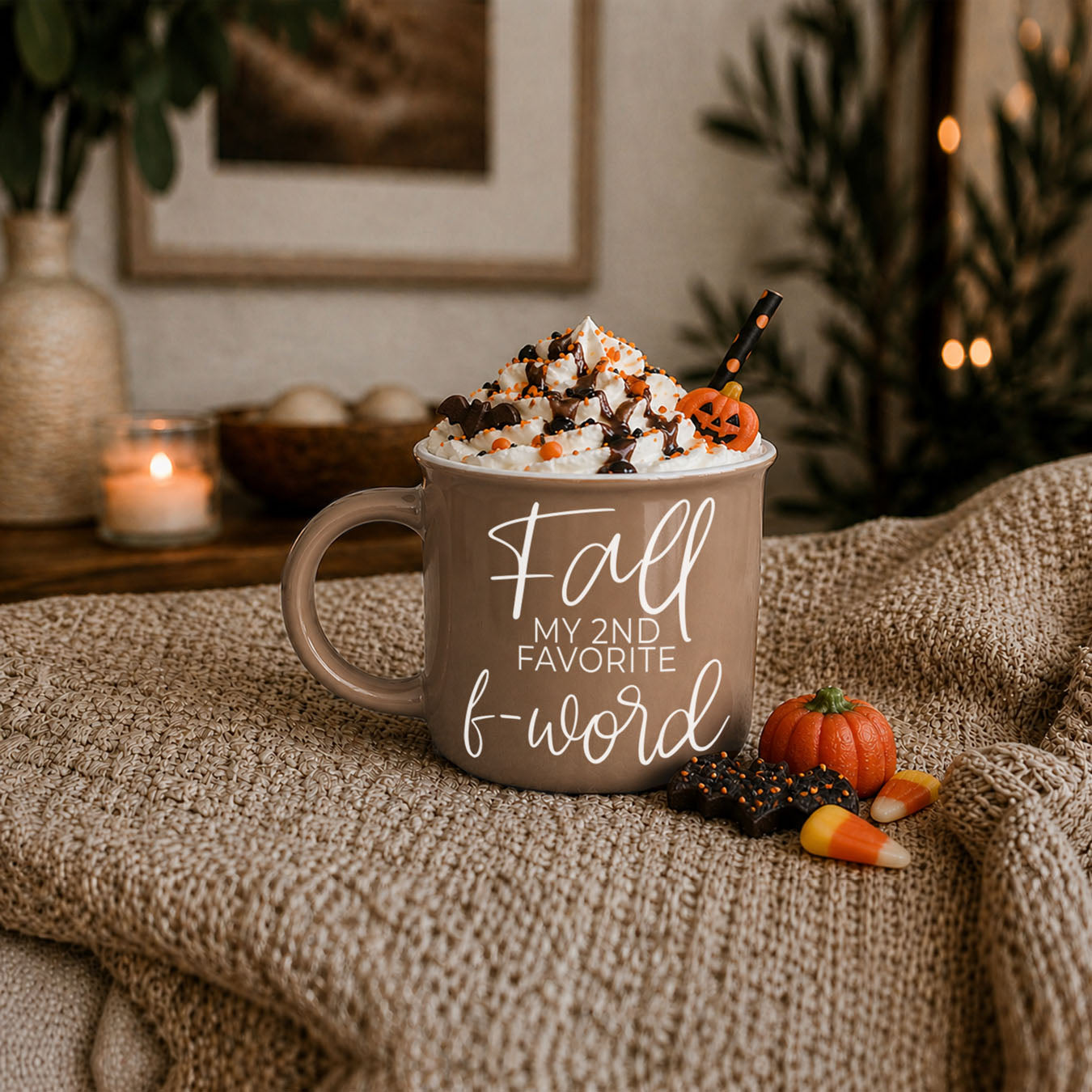 Fall + F-Word Mug