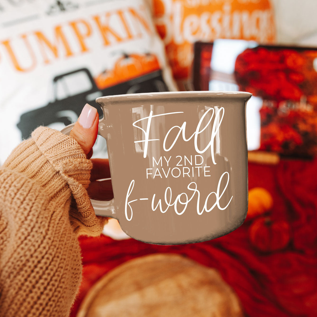 Fall + F-Word Mug