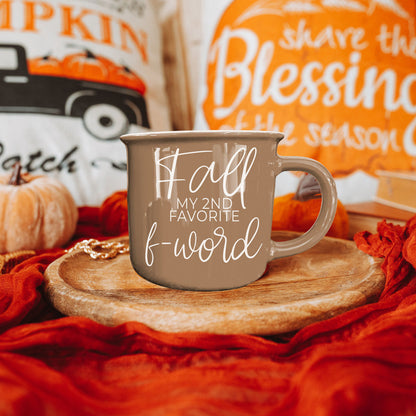 Fall + F-Word Mug
