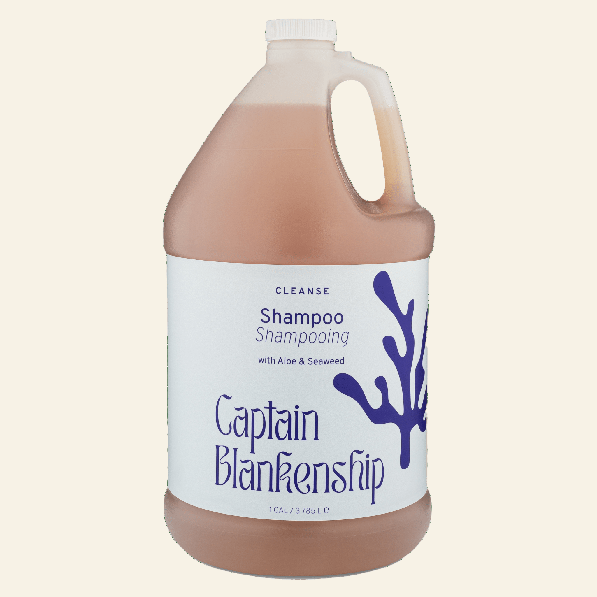 Captain Blankenship Retail Bulk 128 fl oz Gallon Size Cleanse Shampoo