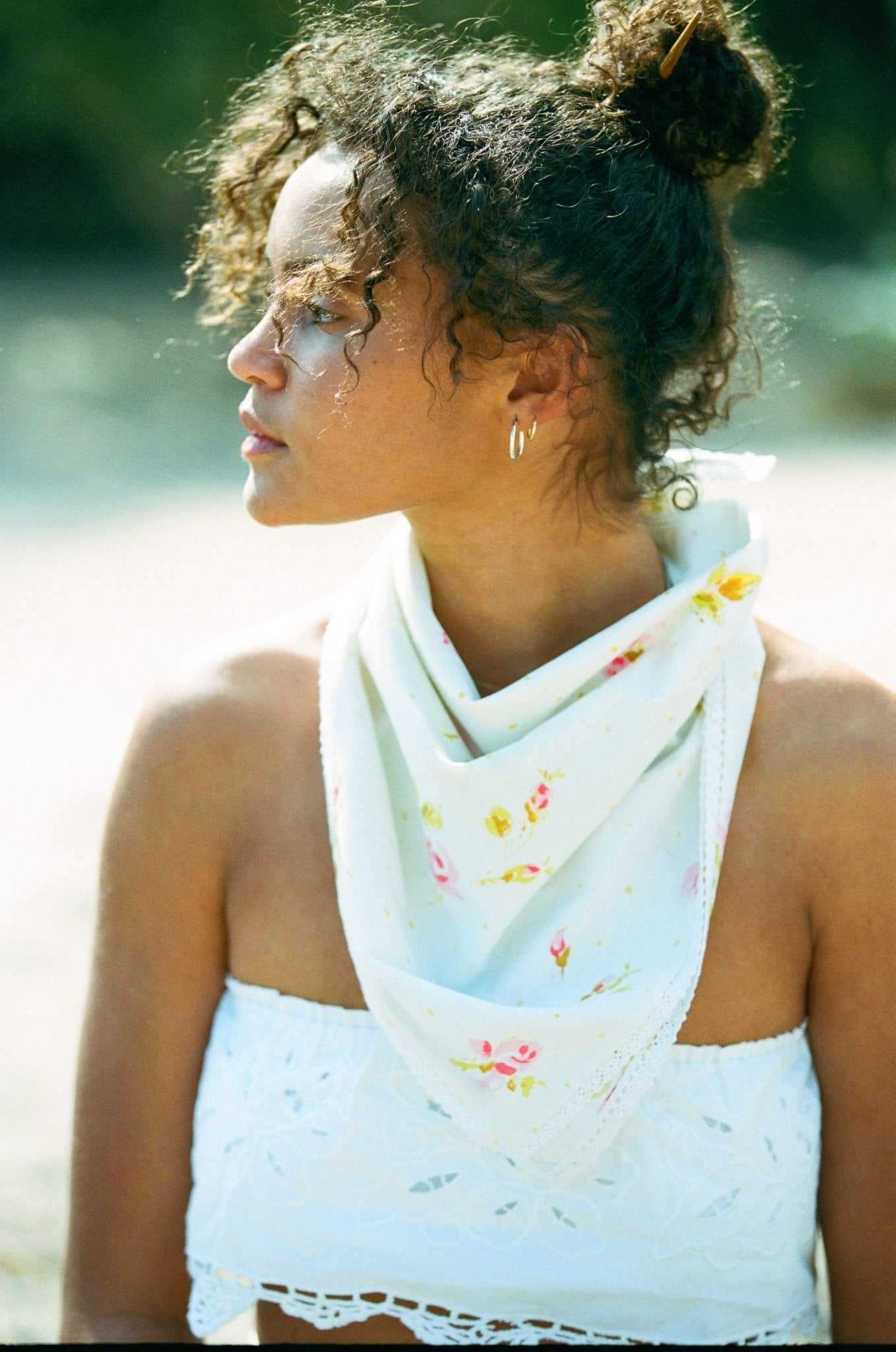 Penelope Garden Floral Bandana