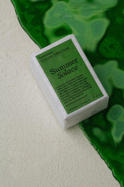 Gardener’s Charcoal Soap – Deep Cleansing Bar | Cedar &amp; Lime - My American Goods
