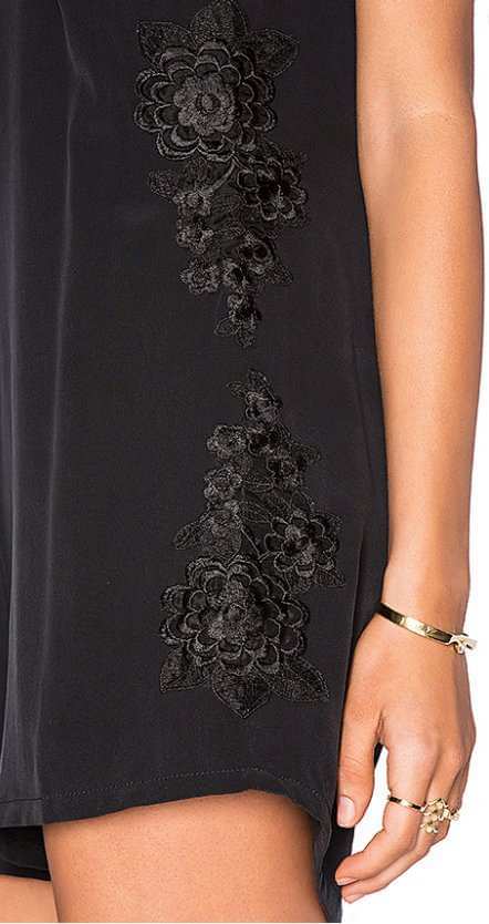 Garland Romper - Black