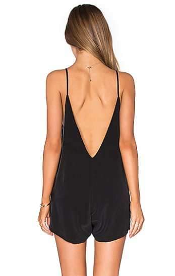 Garland Romper - Black