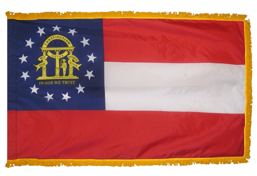 Flags Unlimited USA Nylon State Flags Georgia
