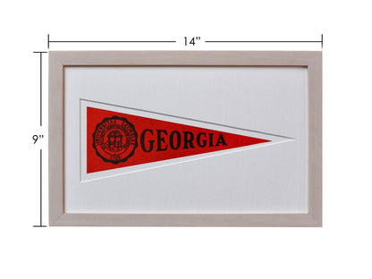 Vintage University of Georgia Hormel Pennant