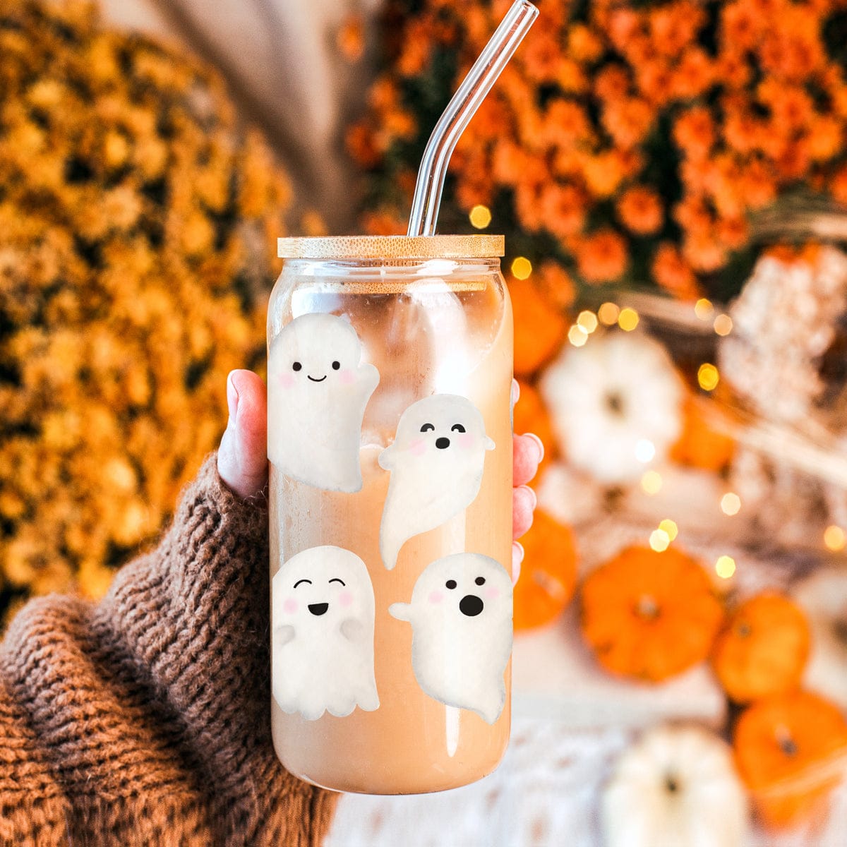 Gia Roma Travel Mug, Coffee Cup, Drinkware Ghostly 20oz