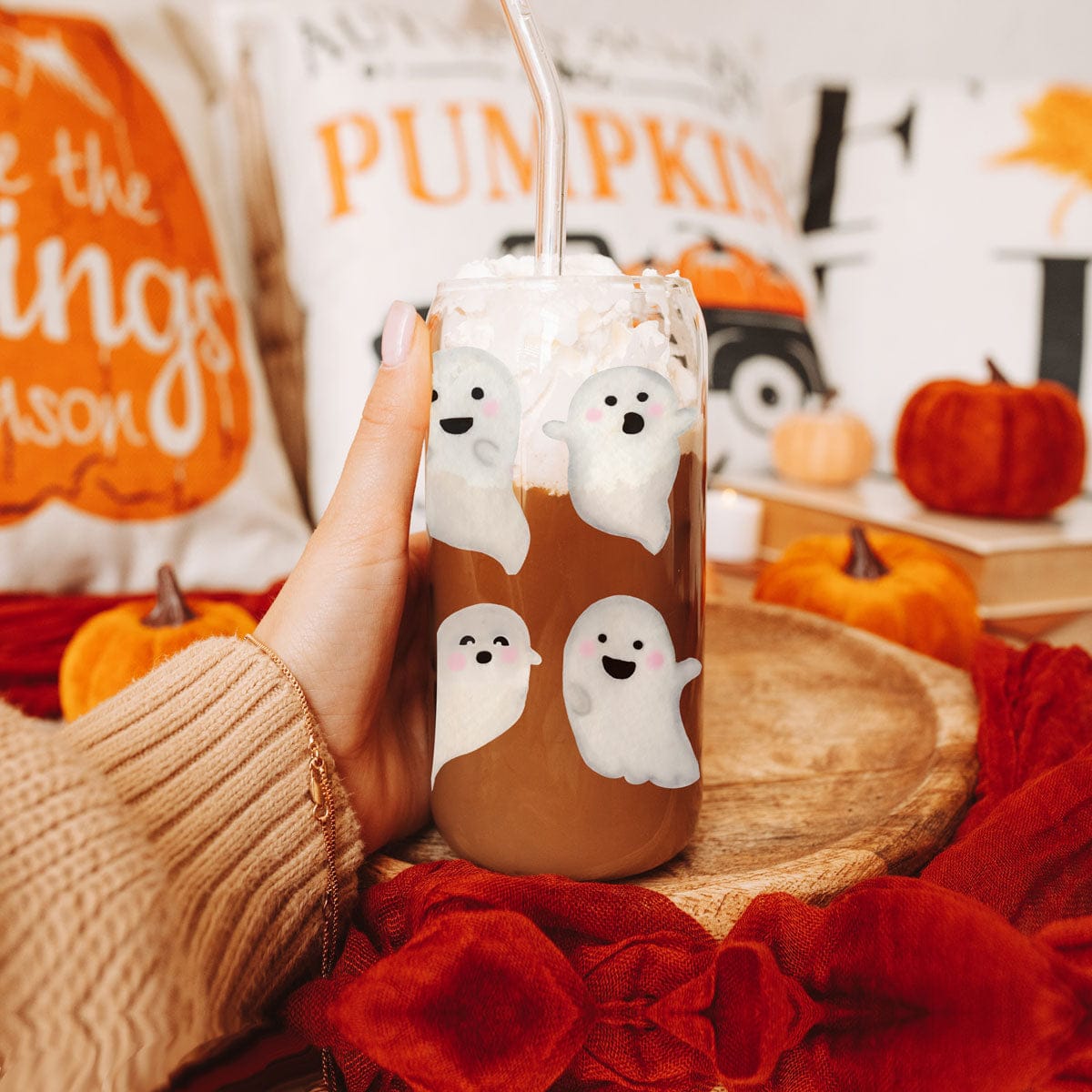 Gia Roma Travel Mug, Coffee Cup, Drinkware Ghostly 20oz