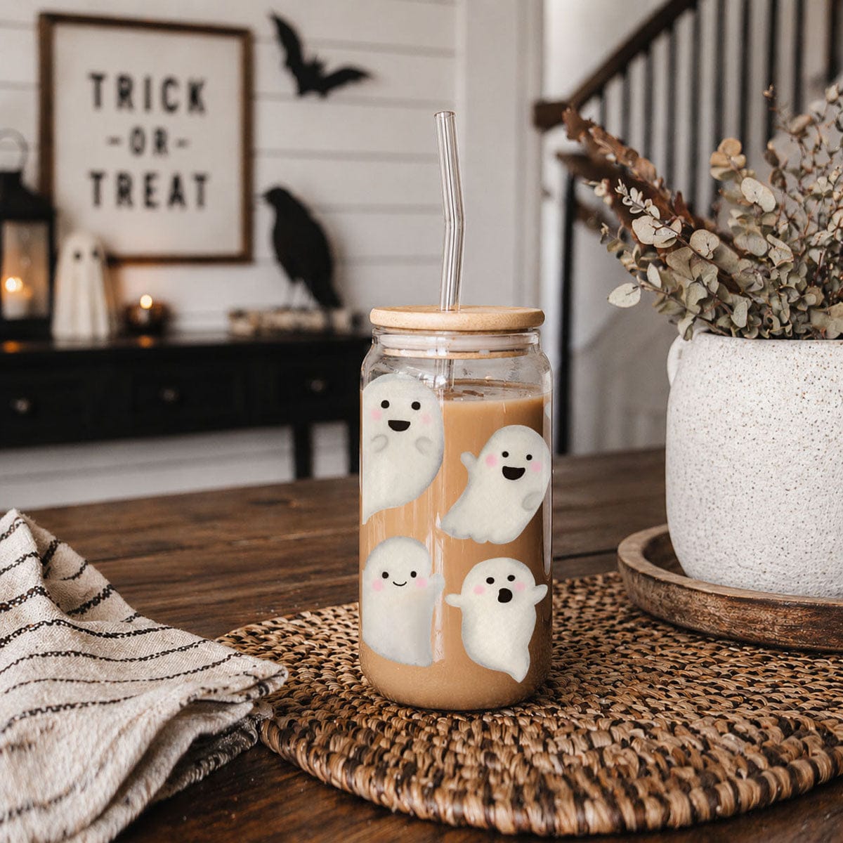 Gia Roma Travel Mug, Coffee Cup, Drinkware Ghostly 20oz