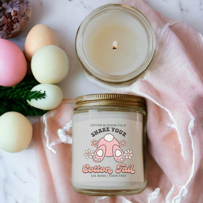 Cotton Blossom Retro Candle - My American Goods