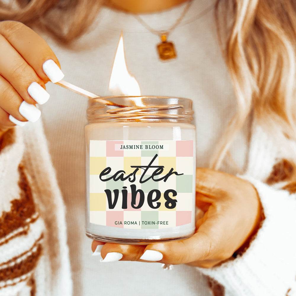 Jasmine Bloom Candle - Handmade in America - My American Goods