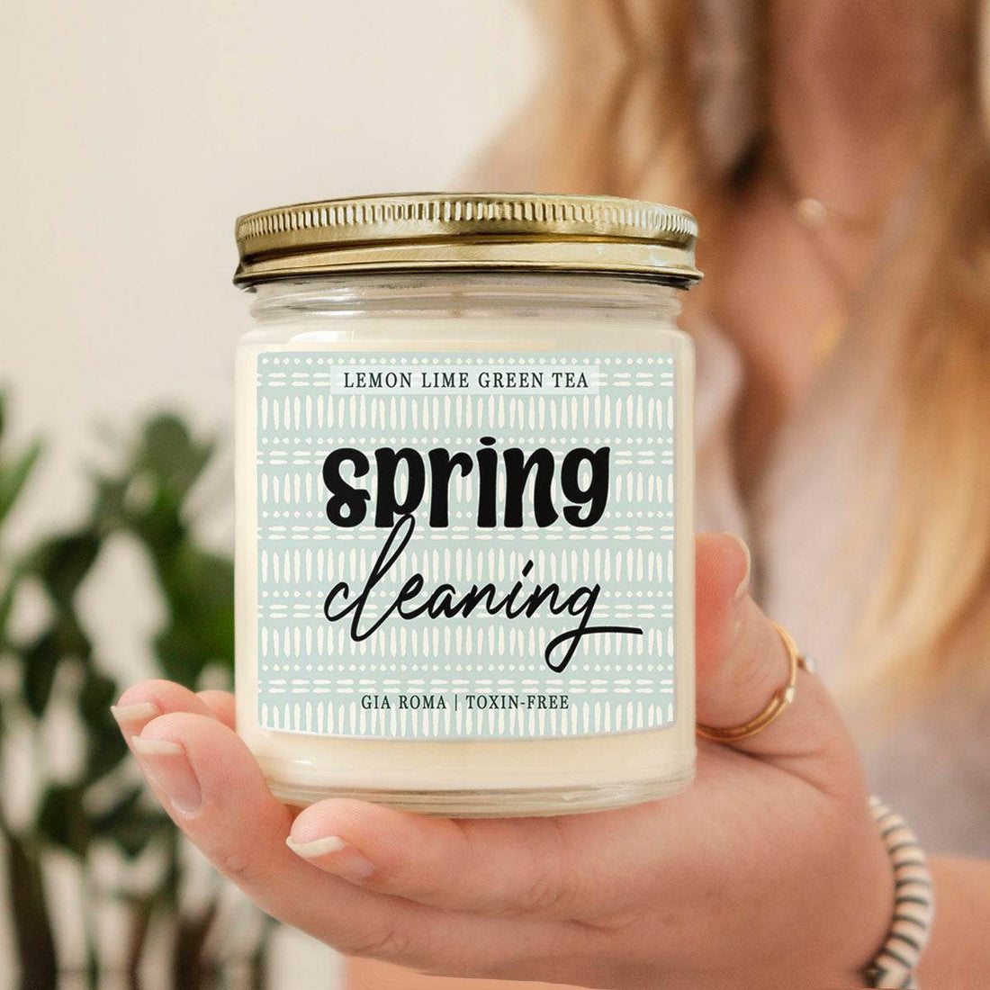 Lemon Lime Green Tea Candle - 9 Oz - My American Goods