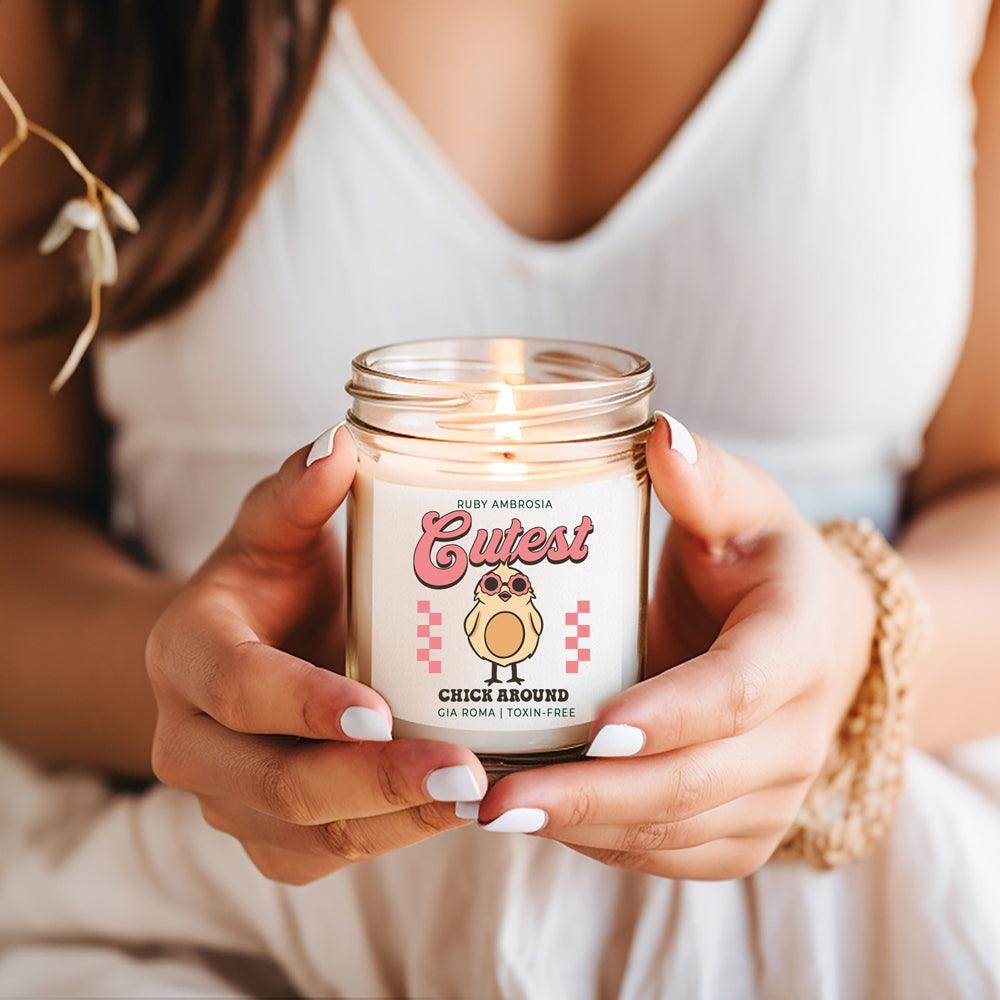 Ruby Ambrosia Candle - Handmade - My American Goods