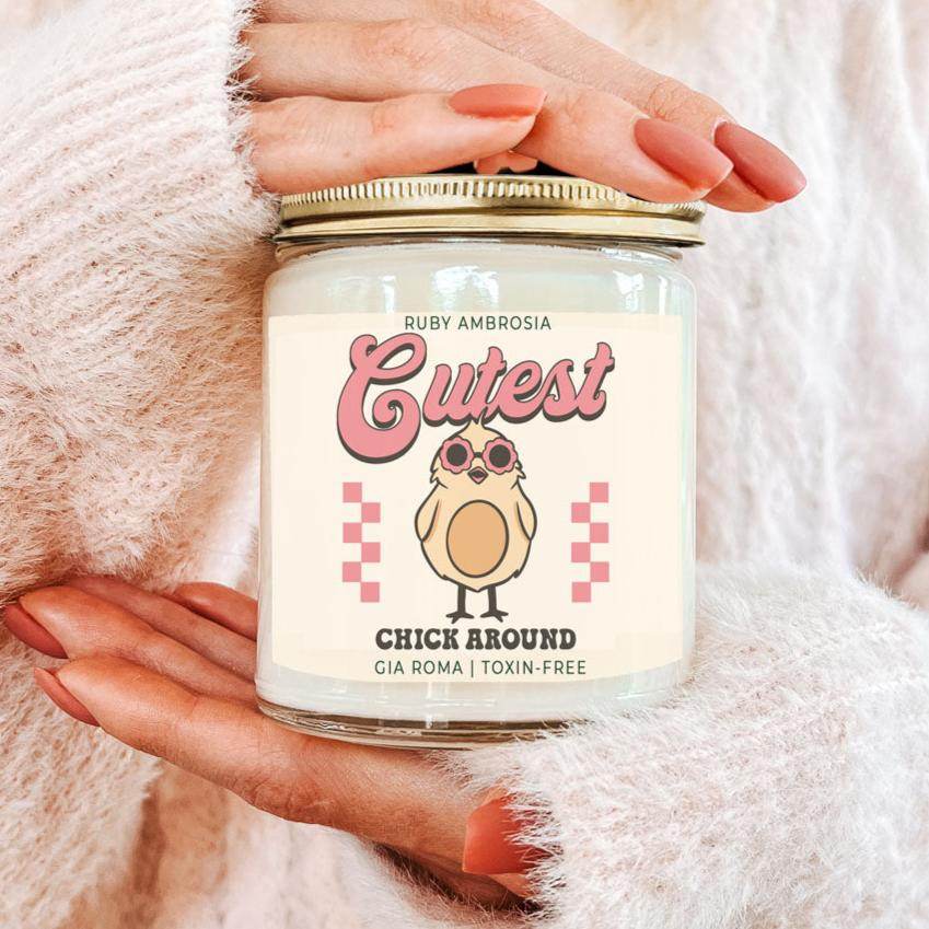 Ruby Ambrosia Candle - Handmade - My American Goods