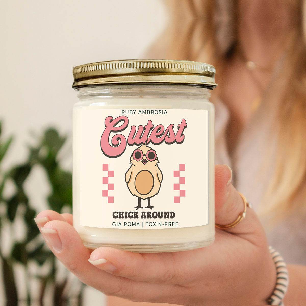 Ruby Ambrosia Candle - Handmade - My American Goods