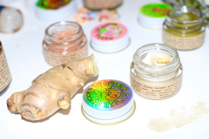 Ginger Glitter Lip Butter - My American Goods