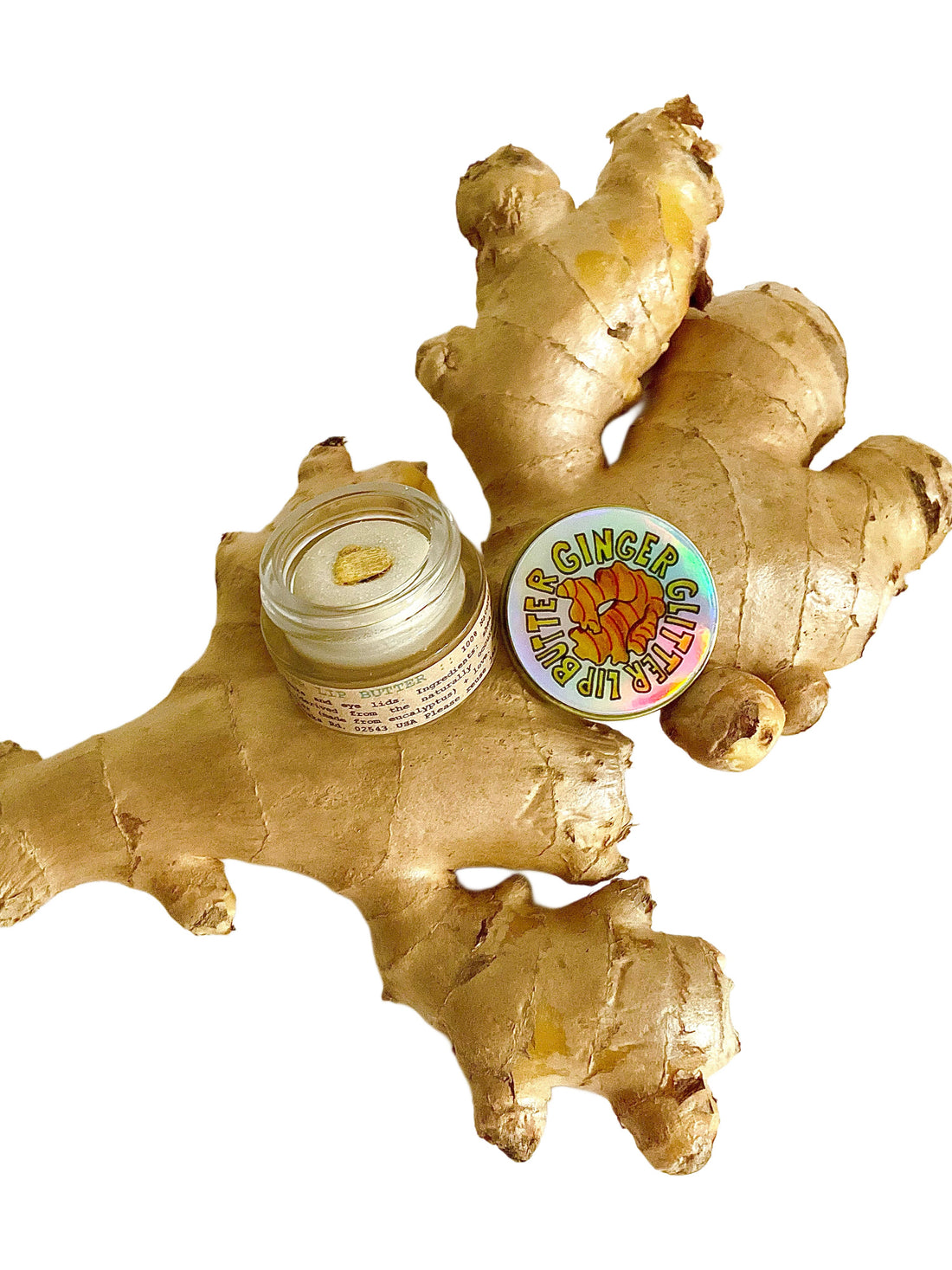 Ginger Glitter Lip Butter - My American Goods