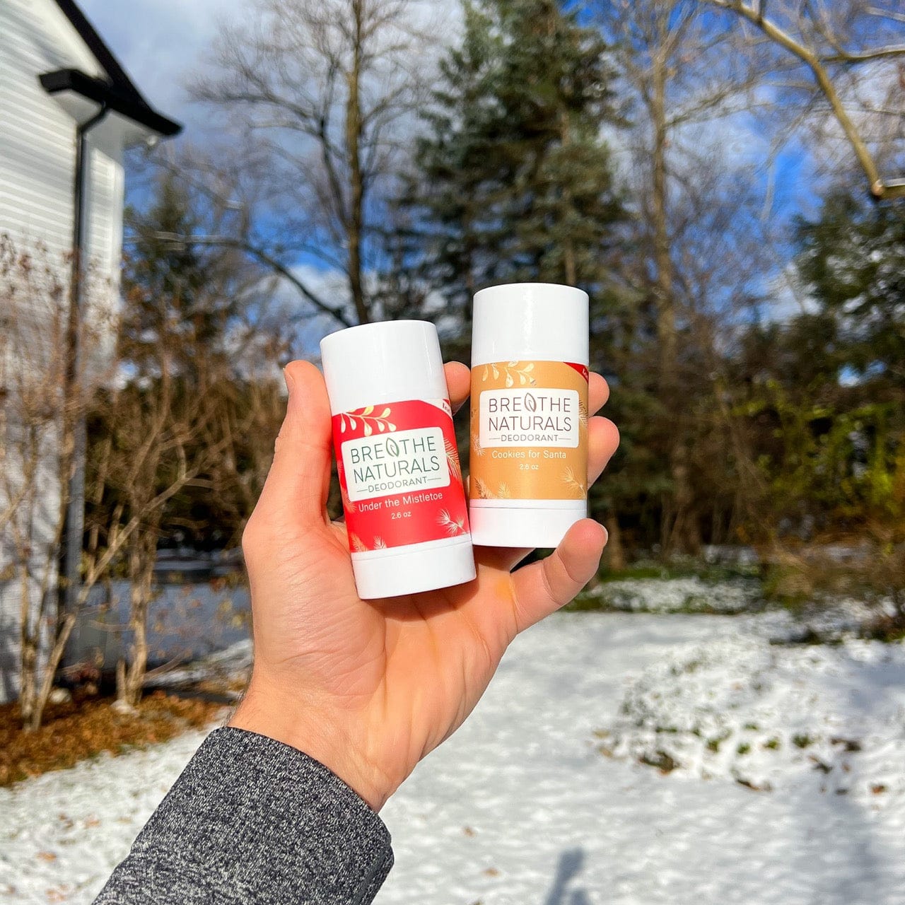 Breathe Naturals Deodorant Cookies For Santa Deodorant