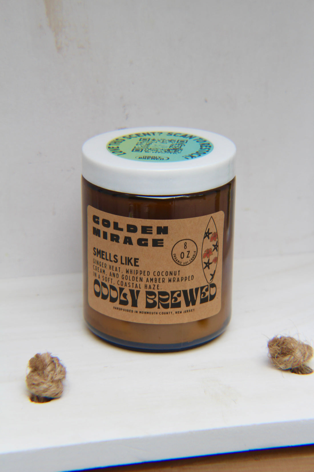 Golden Mirage Soy Candle