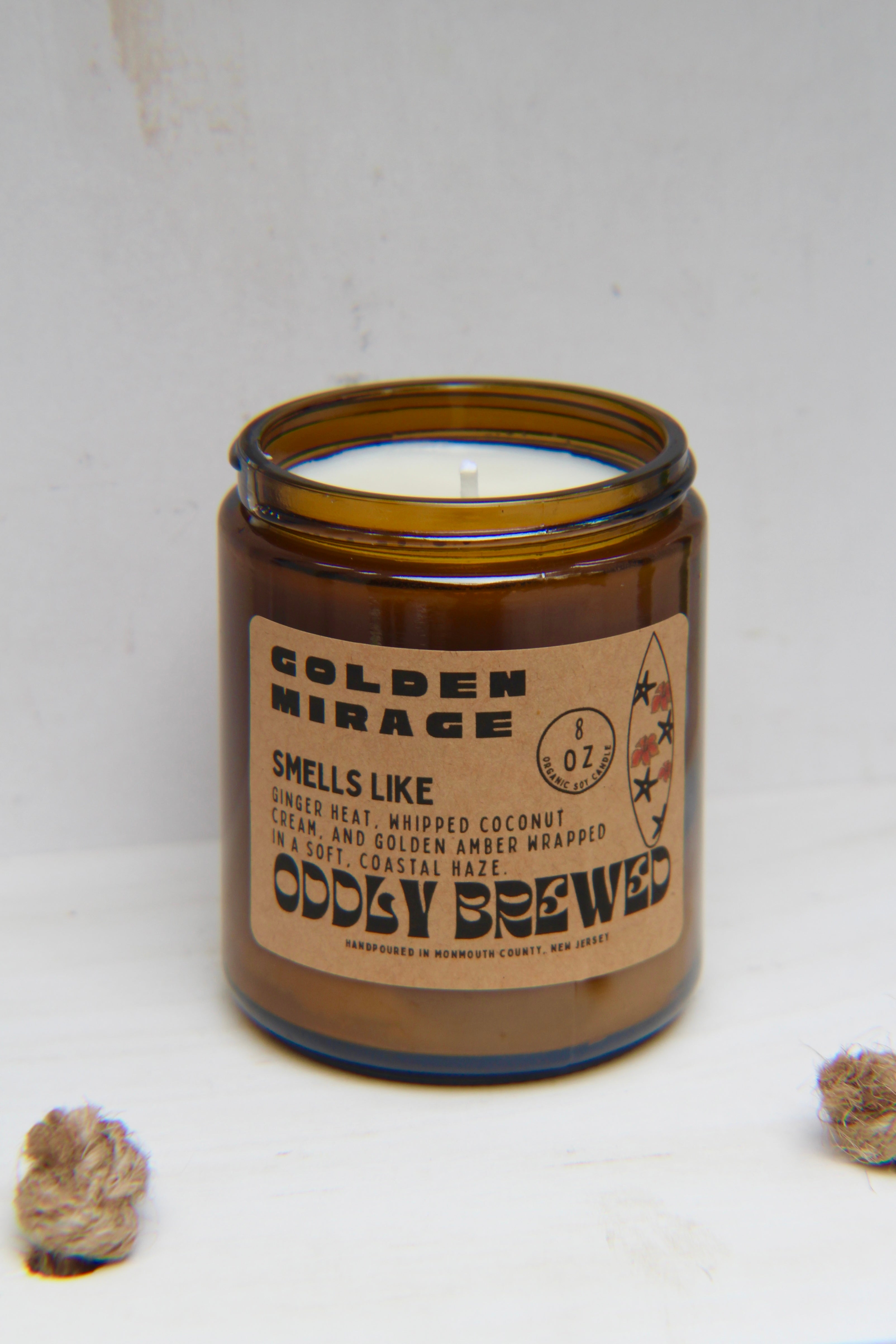 Golden Mirage Soy Candle