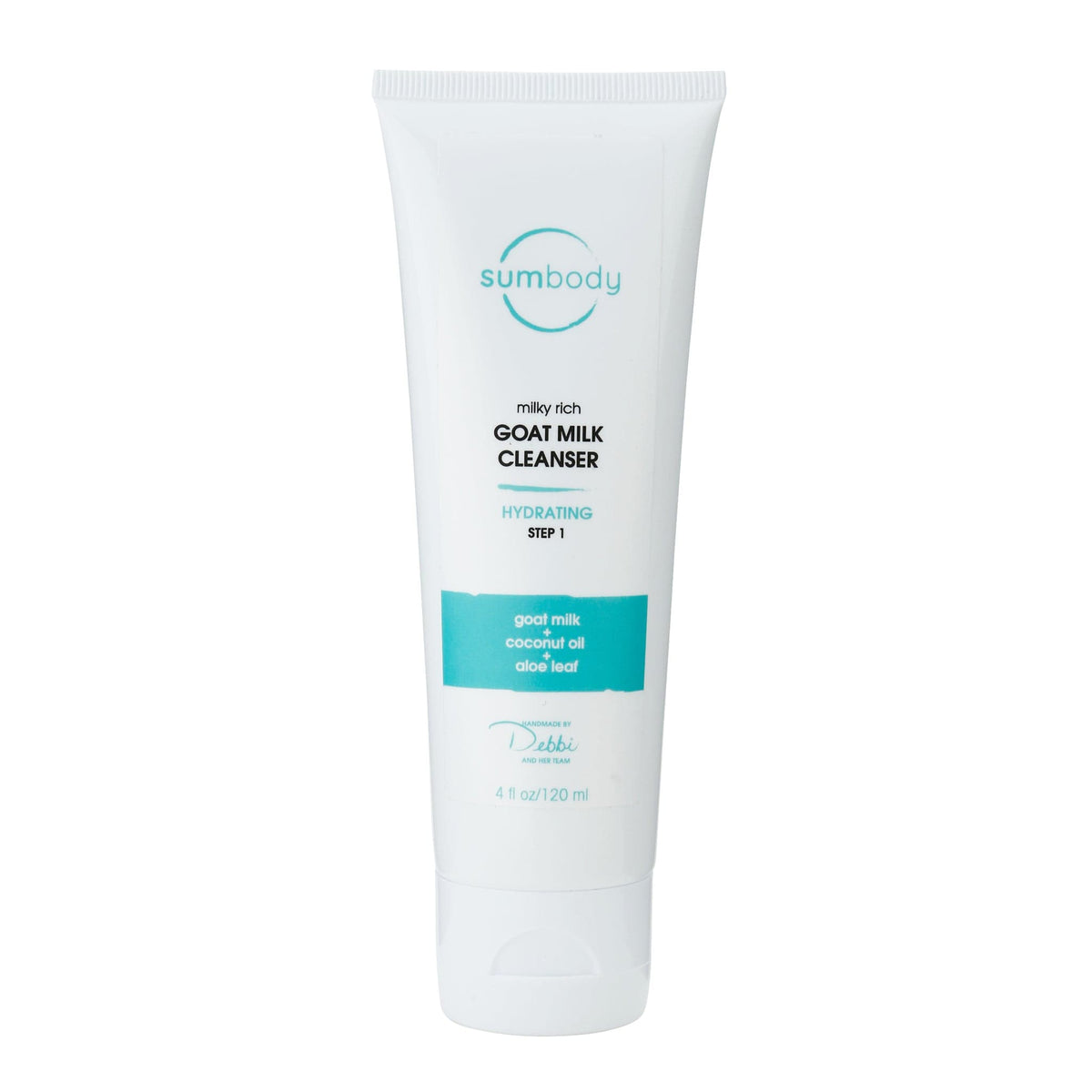 Sumbody Skincare cleanser 4 FL OZ/120 ML Milky Rich Goat Milk Cleanser