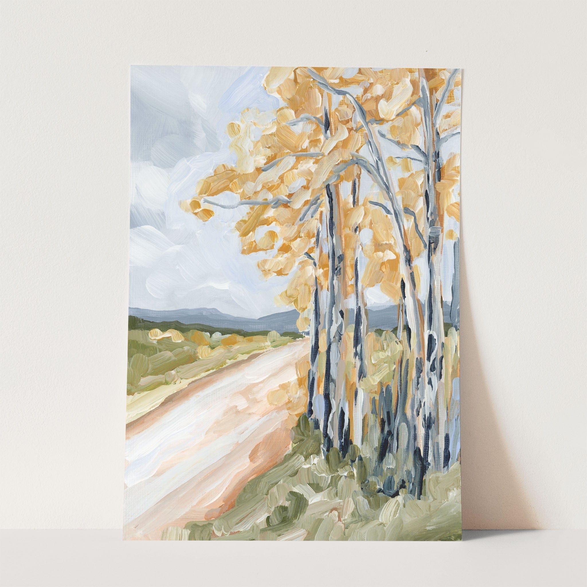 Katie Garrison Art Print Paper Print / 5x7 in / No Frame "Golden Afternoon" Art Print