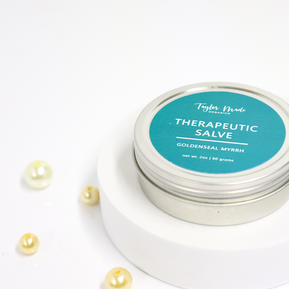 Goldenseal Myrrh Organic Salve | burn + wound - My American Goods