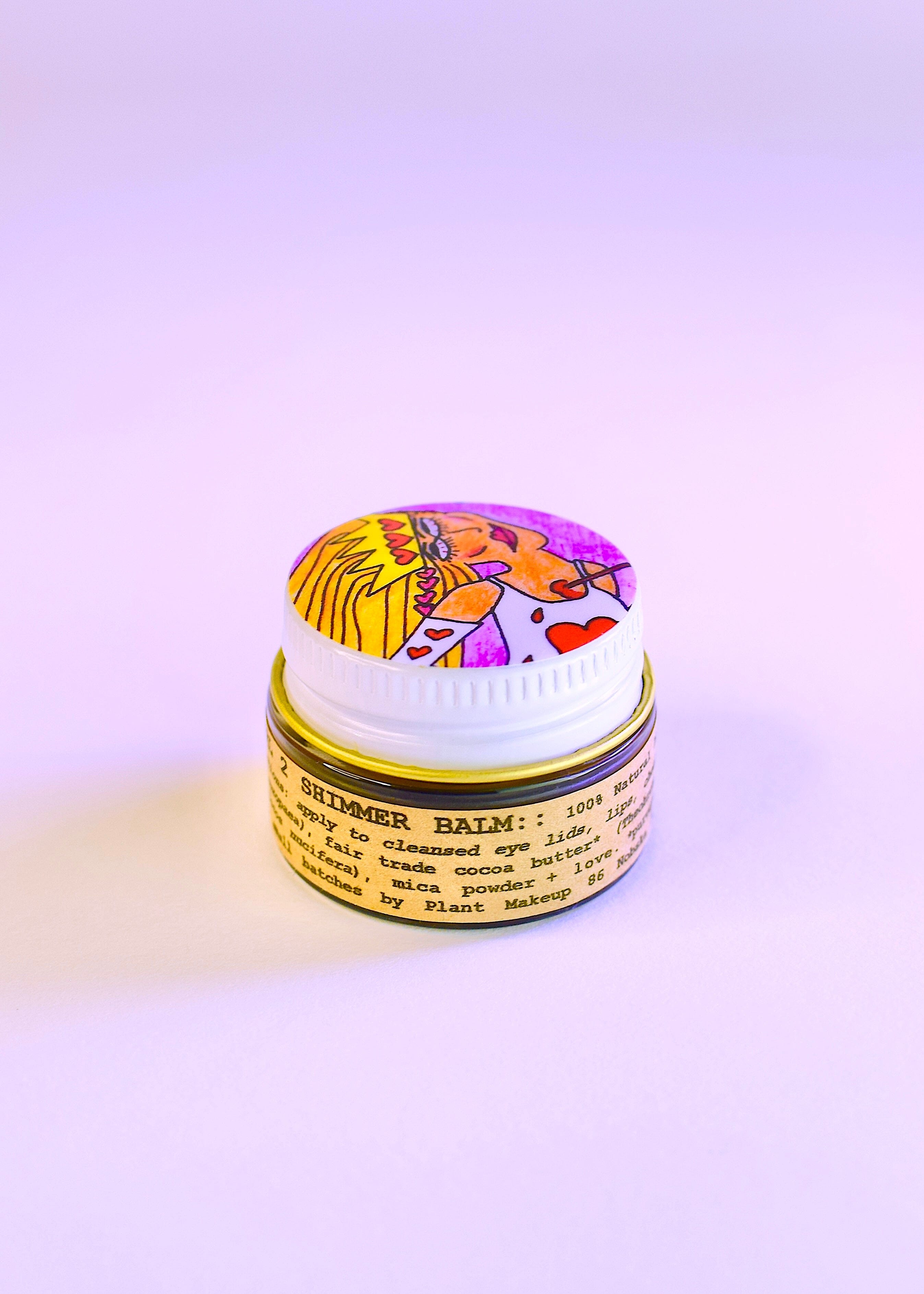 plant makeup Face Makeup Goth Girl 2 Shimmer Balm