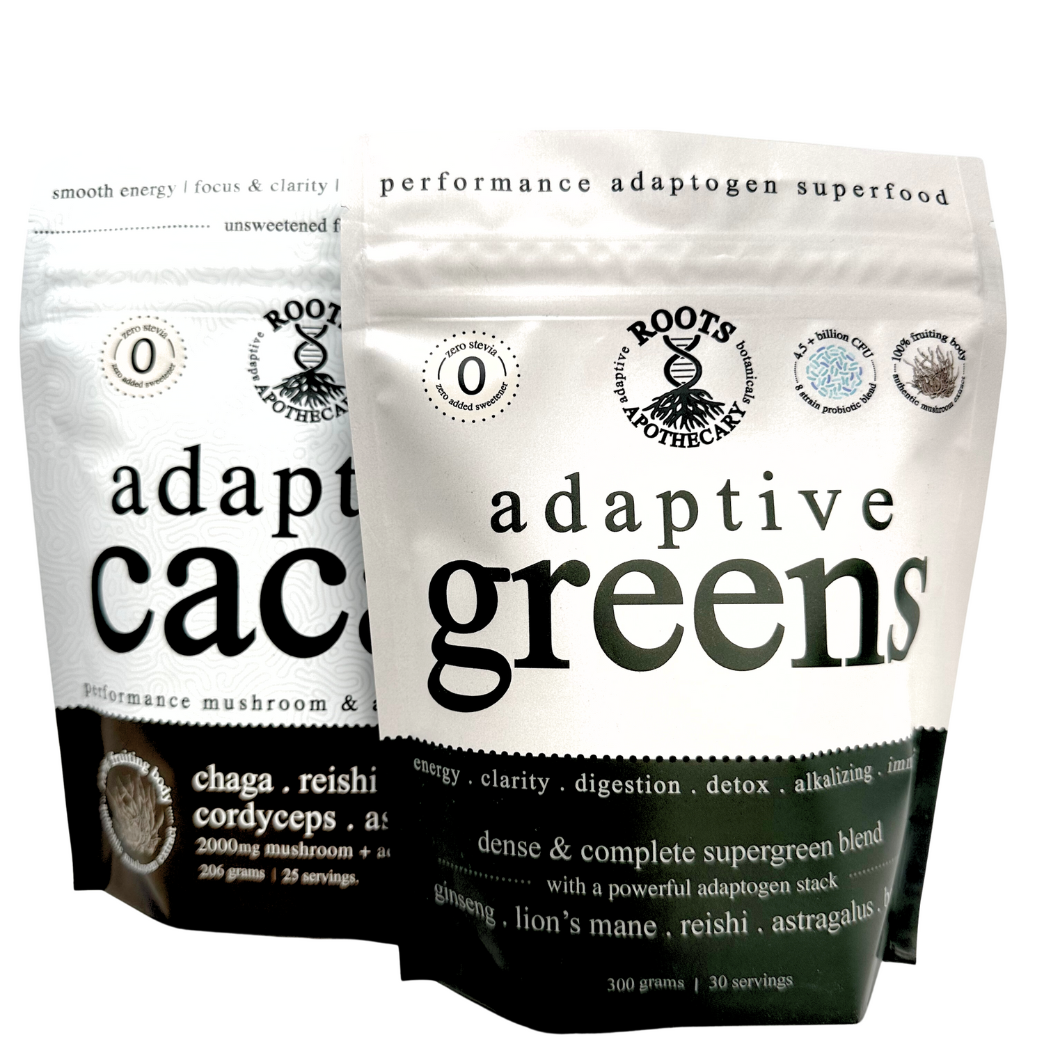 Adaptive Greens &amp; Cacao Superfood Stack