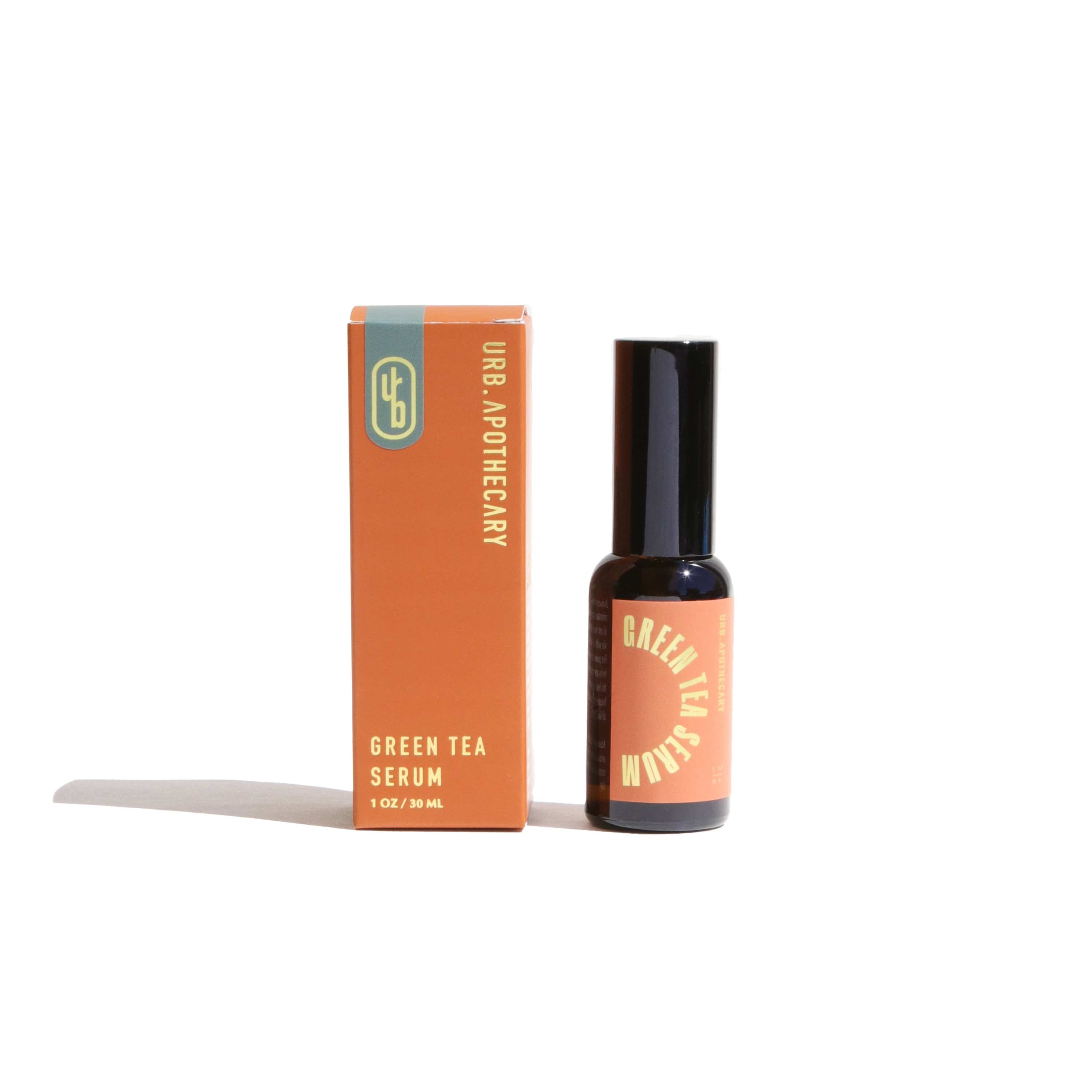 URB APOTHECARY FACIAL OIL Green Tea Hemp Serum Face Oil