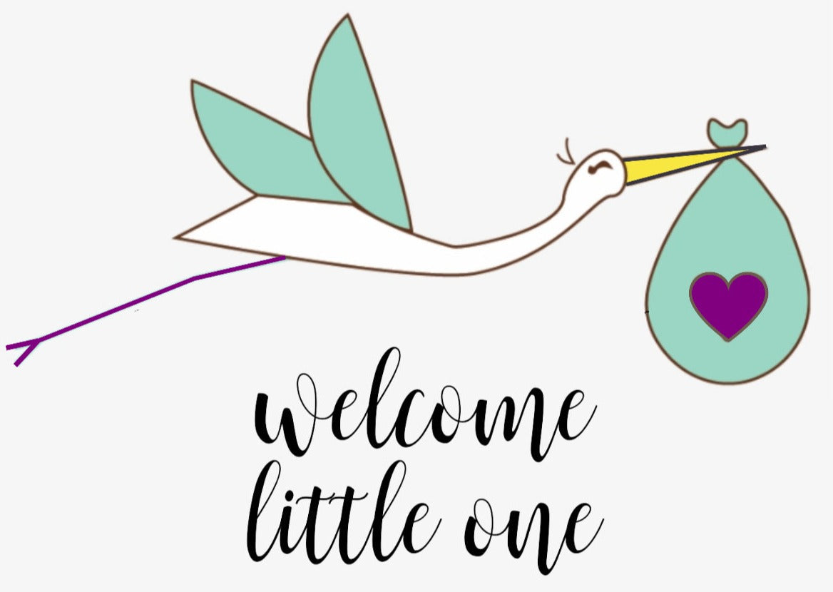 Organic full care new baby gift set - welcome little one! - My American Goods