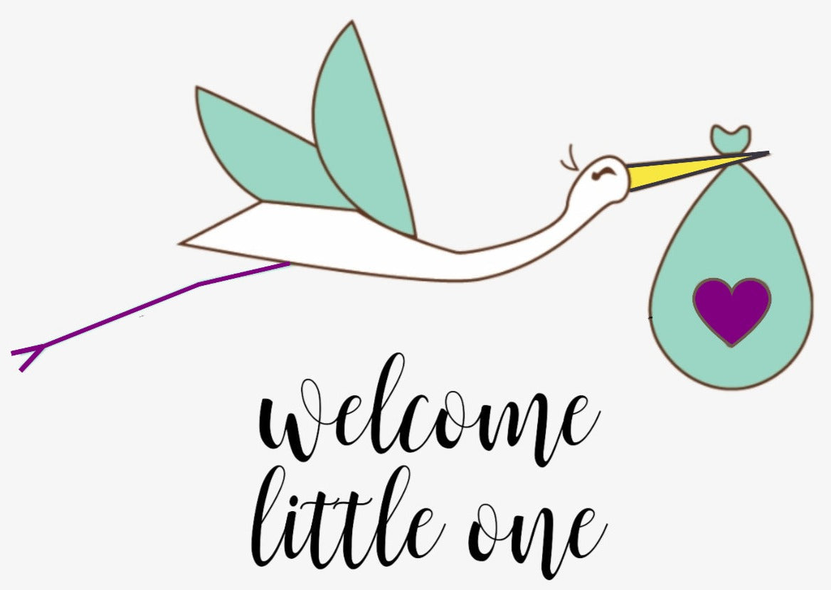 Organic new baby gift set - welcome little one! - My American Goods