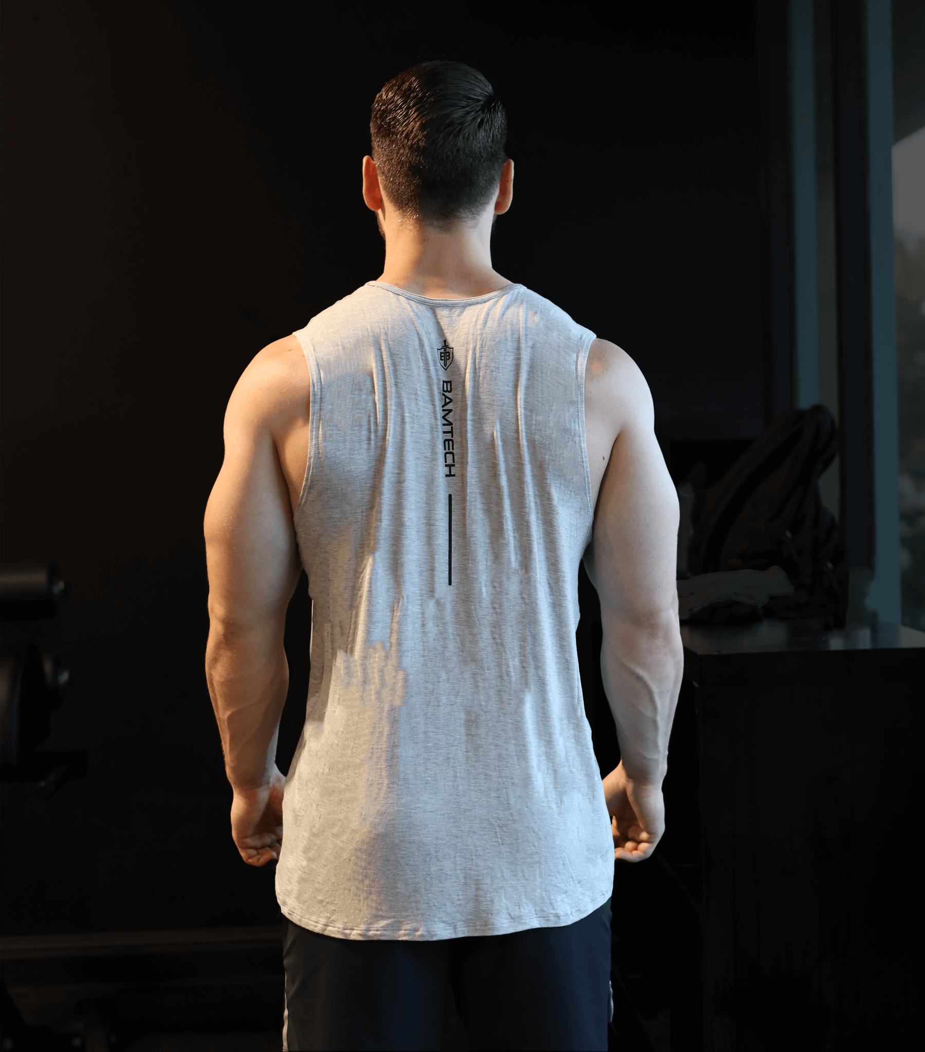 Bamtech Tanks Bamboo Aerotech Tank - Training Div. Black